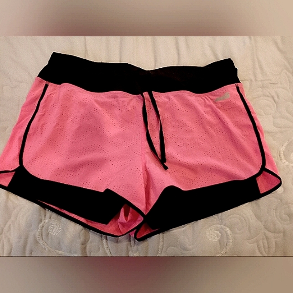 Avia Spandex Shorts with Biker Shorts Attached. Junior size L